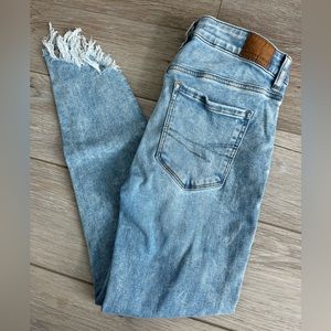 AE High-rise jogging crop